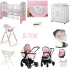 Βρεφικό πακέτο princess plus Pink