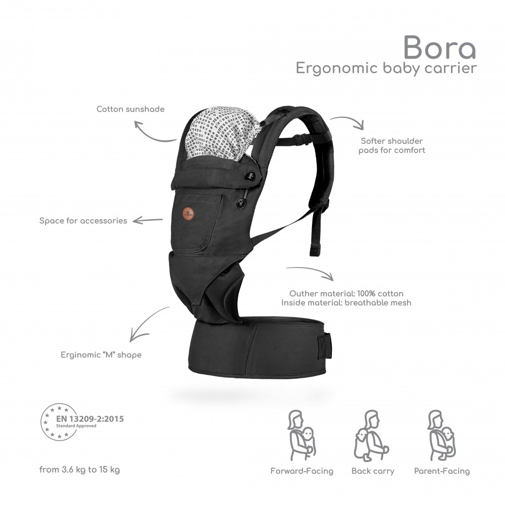 Μαρσιπο Bora Black - Image 2