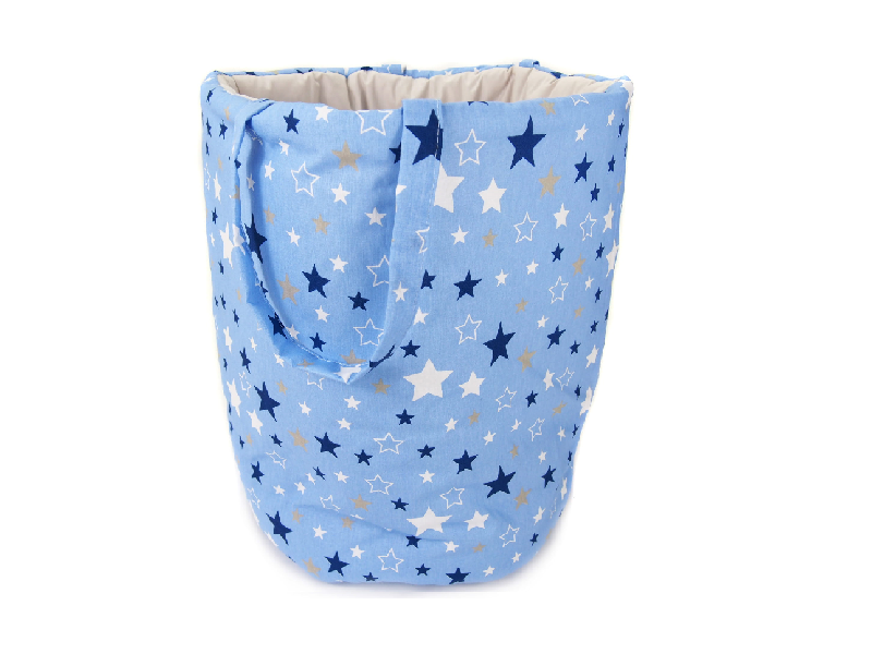 Καλάθι βαμβακερό blue stars Babycute