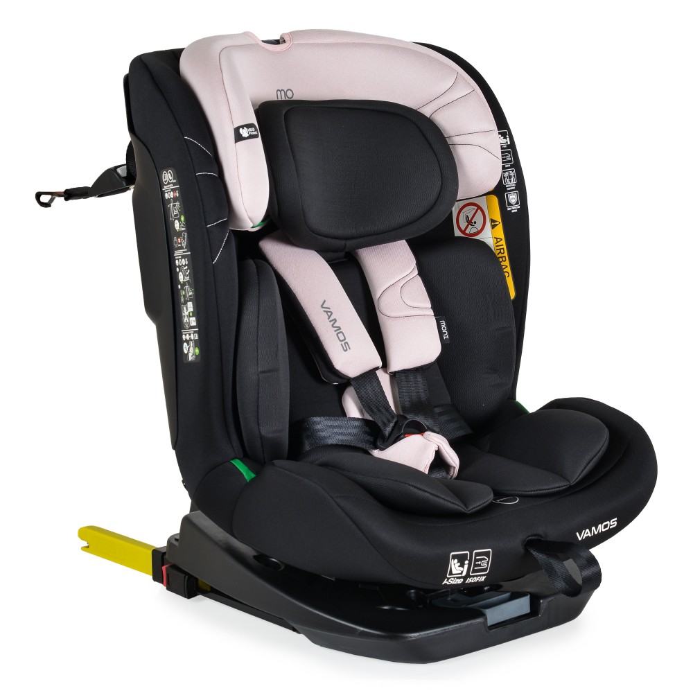 Καθισμα Αυτοκινητου 0-36kg 360 Isofix Pink