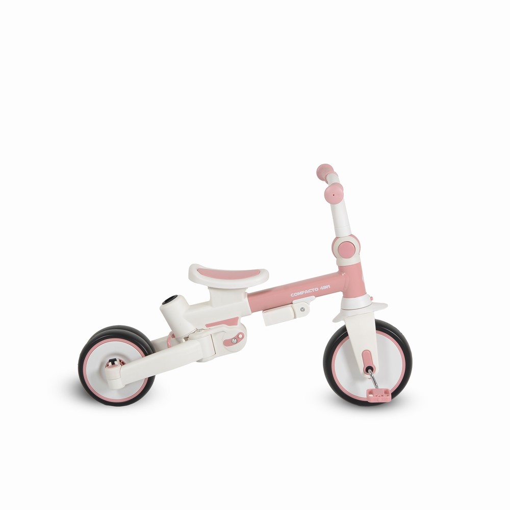 Τρικυκλο Compact 4 in 1 Pink - Image 2