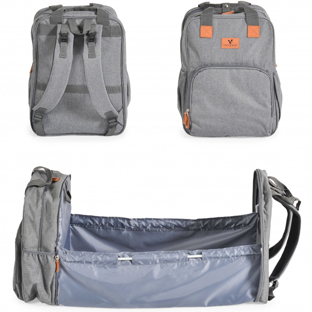 Τσαντα 2 σε 1 Grey